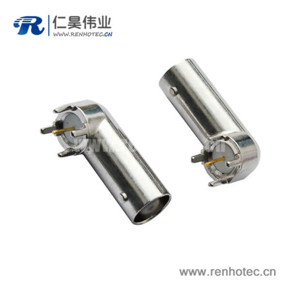 EB-001-0030 BNC同轴接插件PCB板端电视射频接口母头5引脚