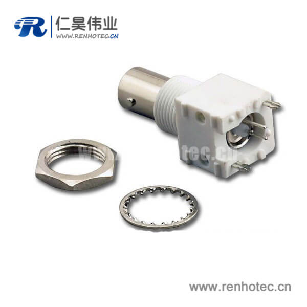 EB-001-0047 bnc快速接插件直式50欧姆高频母头