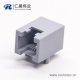 RJ11 6P2C灰色全塑模块化接插件弯式插PCB板