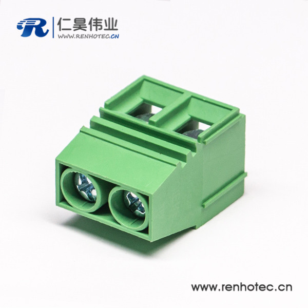 接线端子直式良芯穿孔式绿色PCB板端安装