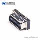SCSI20针接口HPCN公头直式夹板式插头接插件