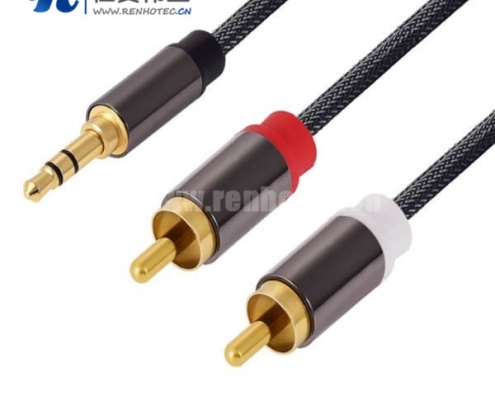 RCA音响转接线CD功放音频信号线 RCA音响转接线CD功放音频信号线