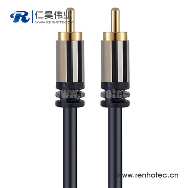 铜壳RCA线爆款音频视频线 铜壳RCA线爆款音频视频线